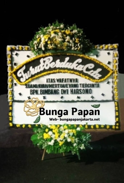 BUNGA PAPAN DUKA CITA UK BESAR 2x150 JAMBUL ATAS BAWAH 3