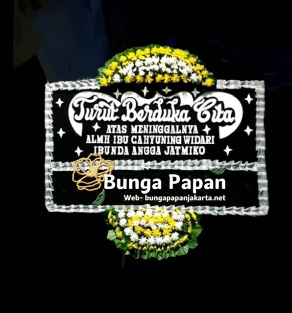 Bunga Papan Dukacita 2X120 3