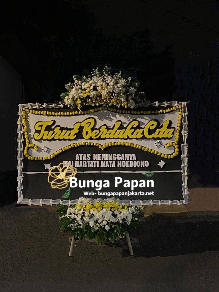 Bunga Papan Dukacita 2X120 5