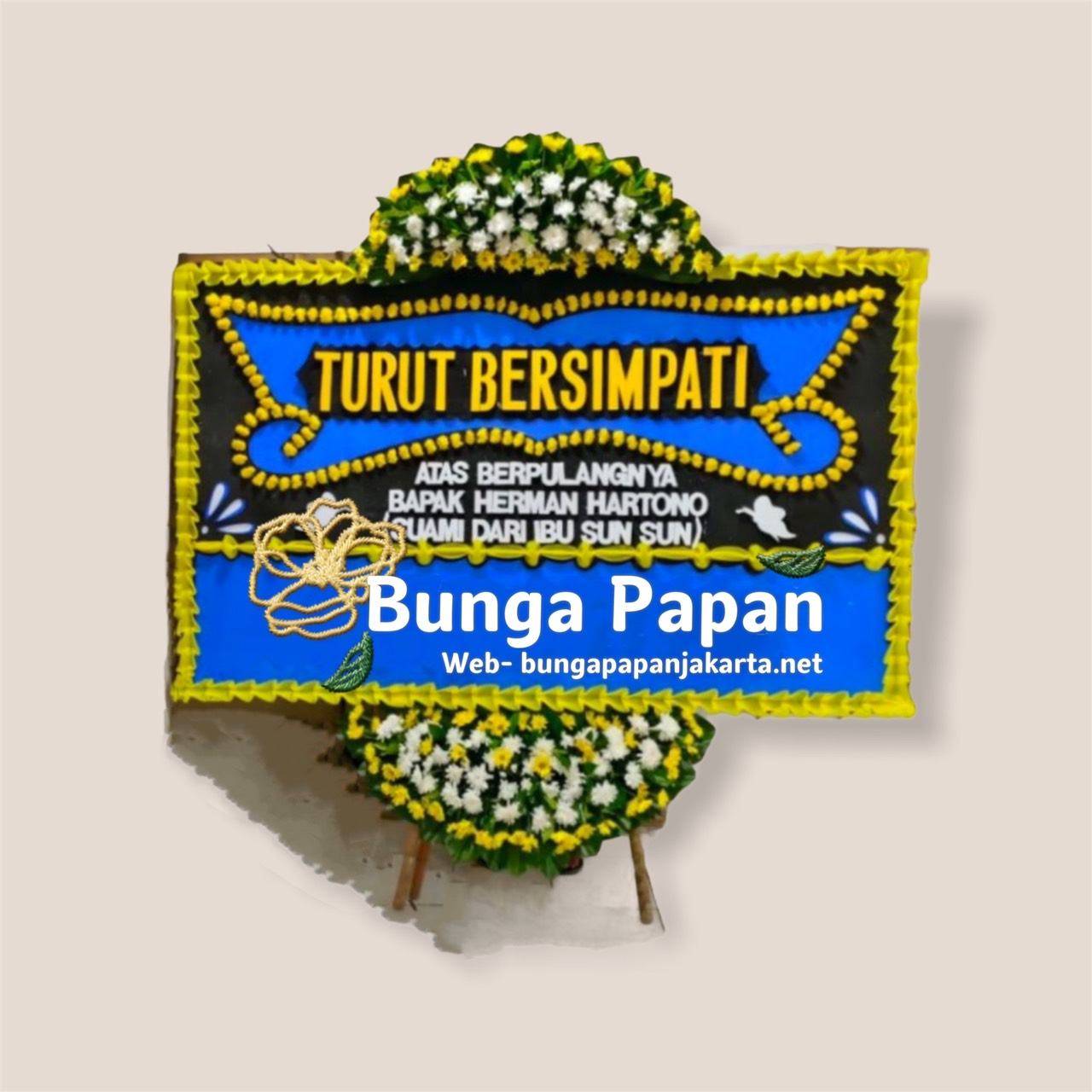 Bunga Papan Dukacita 2X120