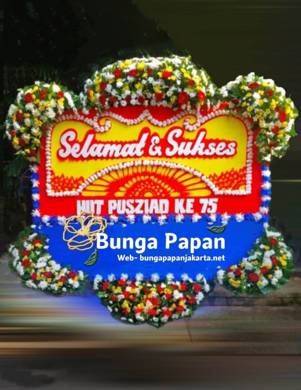 BUNGA PAPAN SUPER MEWAH 4